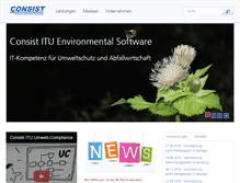 Tablet Screenshot of consist-itu.de
